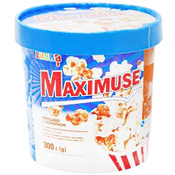 Laska Maximuse Ice Cream with Popcorn Flavor 300g