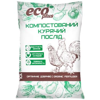 Eco Plus Composted Chicken Litter 10l - buy, prices for Auchan - photo 1