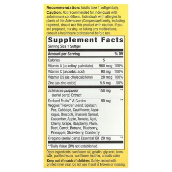 Nature's Way, Alive! Immune Health, 30 Softgels - купити, ціни на Біотус - фото 3