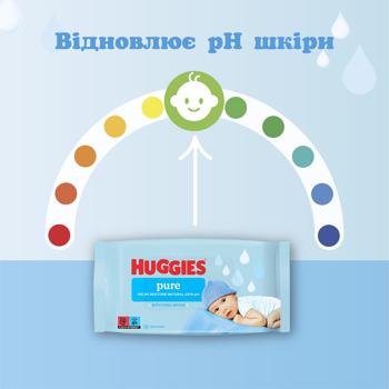 Huggies Pure Baby Wet Wipes 168pcs - buy, prices for ULTRAMARKET - photo 4
