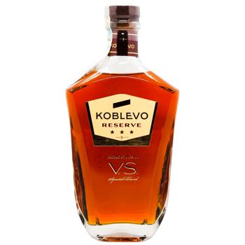 Koblevo Reserve Brandy V.S. 3 Years 40% 0.5l - buy, prices for COSMOS - photo 1