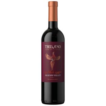 Tbilvino Alazani Valley Red Semisweet Wine 11.5% 0.75l