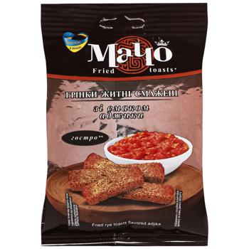 Macho Adjika Flavored Roasted Croutons 65g - buy, prices for NOVUS - photo 1