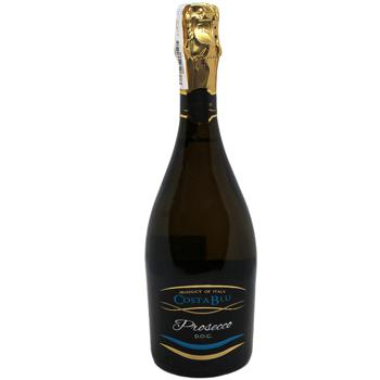 Вино игристое Decordi Costa Blu Prosecco брют белое 11% 0,75л - купить, цены на Auchan - фото 1