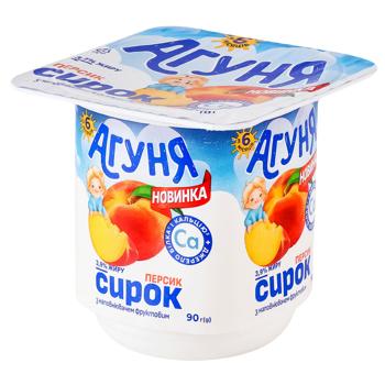 Сирок Агуня персик 3,9% 90г - купити, ціни на NOVUS - фото 3