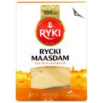 Сир Ryki Маасдам нарізаний 45% 300г