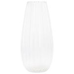 Ваза скляна 17х37см