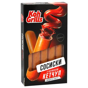 Koh Grills Globino Non-Casing High Grade Sausages with Ketchup 335g - buy, prices for - photo 2