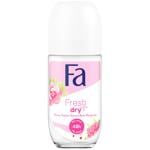 Fa Fresh&Dry Peony Sorbet Roll-On Antiperspirant 50m
