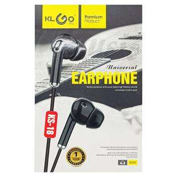 Наушники Klgo КС-18 17611-18