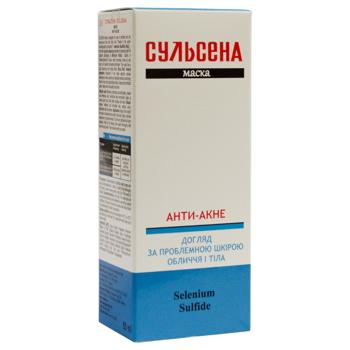 Маска для лица Сульсена Анти-Акне 50мл - купить, цены на Cупермаркет "Харьков" - фото 1