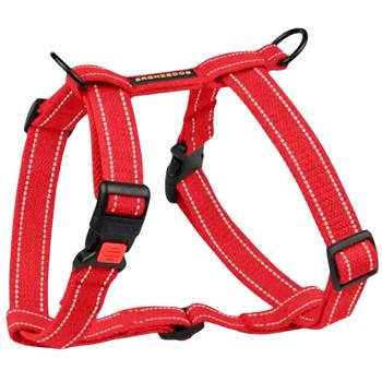 Barksi BronzeDog Сotton Н шлея для собак S - червоний - купить, цены на MasterZoo - фото 3