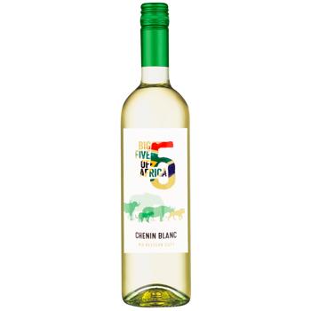 BIG5 Chenin Blanc White Dry Wine 12.5% 0.75l - buy, prices for WINETIME - photo 1