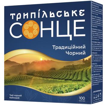 Чай черный Трипольское Солнце Традиционный 1,8г*100шт