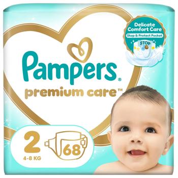 Pampers Premium Care Mini Diapers 2 4-8kg 68pcs - buy, prices for - photo 2