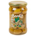the Banka Pitted Green Olives 300g