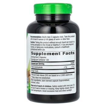 Nature's Way Ginger Root Extract 1100mg 240 capsules - buy, prices for - photo 2