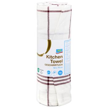 Полотенце Aro кухонное 50х70см 10шт - купить, цены на METRO - фото 1