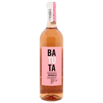 Вино Batuta Rosado рожеве сухе 12% 0,75л - купити, ціни на - фото 1