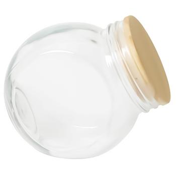 Actuel Storage Jar with Wooden Lid 650ml - buy, prices for - photo 1