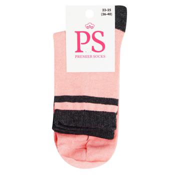 Шкарпетки Premier Socks жіночі високі р.23-25 в асортименті - купити, ціни на NOVUS - фото 2