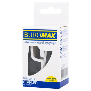 Buromax Black Plastic Mini Stapler