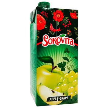 Напій соковий Соковита виноградно-яблуко 0,95л - купити, ціни на Таврія В - фото 3