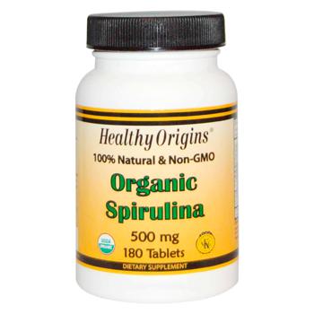 Healthy Origins Spirulina 500mg 180 tablets - buy, prices for Biotus - photo 1