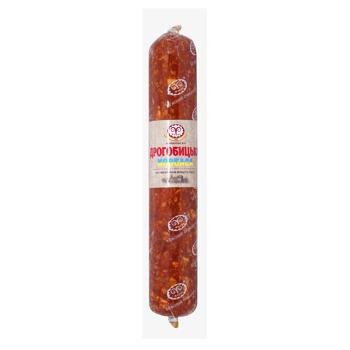 Farro Drohobytska Semi-smoked Sausage of Highest Grade 480g - buy, prices for NOVUS - photo 1