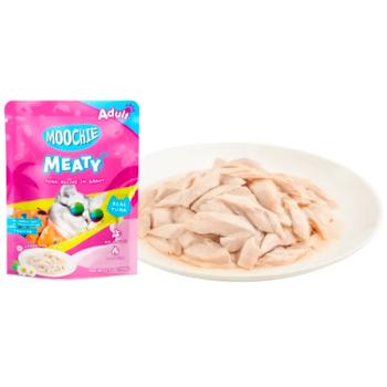 Корм вологий Moochie Meaty з тунцем та ромашкою для котів 70г - купити, ціни на MasterZoo - фото 3