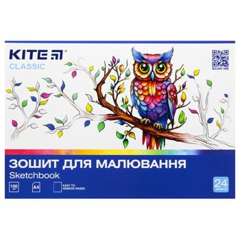 Kite Classic Drawing Book 24 sheets - buy, prices for MegaMarket - photo 2