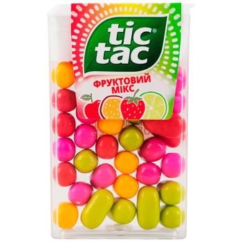 Драже Tic Tac Фруктовий мікс 18г - купити, ціни на Чудо Маркет - фото 1