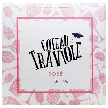 Domaine Garancille Rose Coteau de Traviole Dry Red Wine 13% 5l - buy, prices for - photo 2