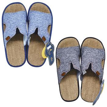 Капці домашні Corifei чоловічі в асортименті - купити, ціни на КОСМОС - фото 1