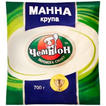Крупа фас. ЧЕМПІОН Манна / 700г / 20 - купити, ціни на Торба - фото 1