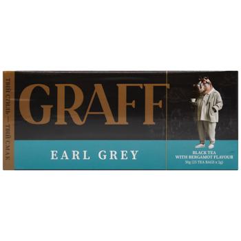 Чай чорний Graff Ерл Грей 2г*25шт - купити, ціни на NOVUS - фото 3