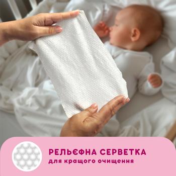 Серветки вологі Smile Baby для новонароджених з клапаном 72шт - купити, ціни на Cупермаркет "Харків" - фото 7