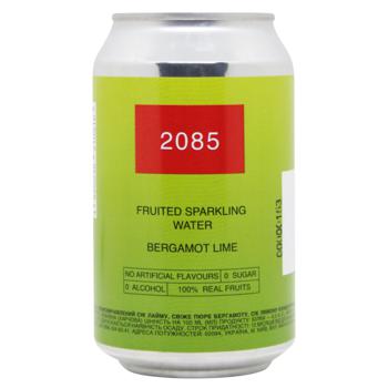 Напій газований 2085 FSW Bergamot Lime фруктовмісний безалкогольний 0,33л - купити, ціни на - фото 1