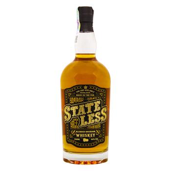 Виски Stateless Bourbon 40% 0,7л - купить, цены на МегаМаркет - фото 1