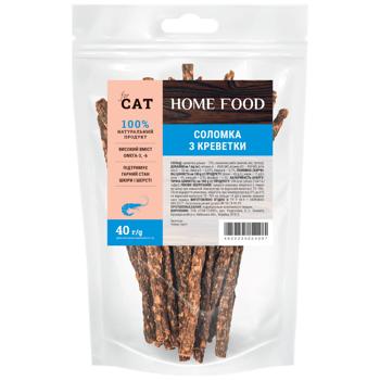 Hoom Food Shrimp Straws Cats Treats 40g - buy, prices for MasterZoo - photo 1