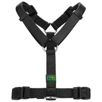 Шлея для собак Hunter Vario Rapid нейлоновая 50-78см/64-100см/25мм черный - купить, цены на MasterZoo - фото 4