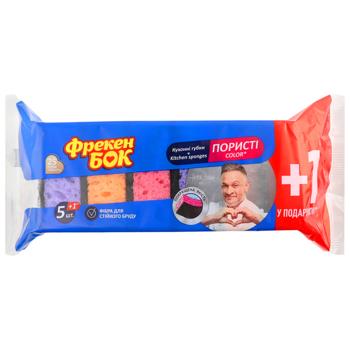 Губки кухонные Фрекен Бок Сolor 6шт - купить, цены на Grono - фото 1