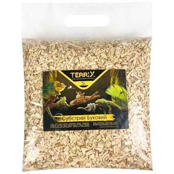 TerriX Beech Substrate Terrarium Filler 4x6mm 5l - buy, prices for MasterZoo - photo 1