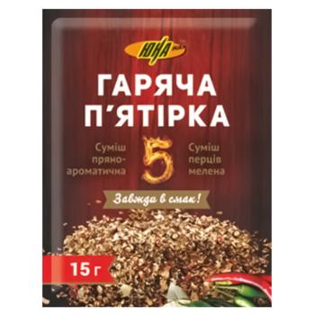 Специи перец Юна пак Смесь перцев 15г - купить, цены на Идеал - фото 1