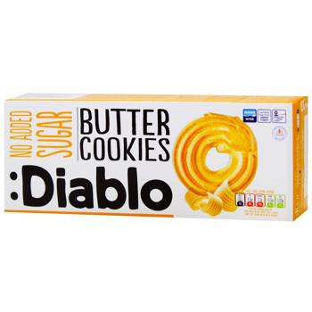 Diablo Sugar Free Butter Cookies 135g