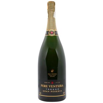Pere Ventura Tresor Gran Reserva White Brut Sparkling Wine 11.5% 1.5l
