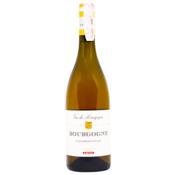 Calvet Bourgogne Chardonnay White Dry Wine 12% 0.75l - buy, prices for AlcoHub - photo 1