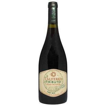 Вино Caliterra Tributo Gran Reserva Pinot Noir червоне сухе 13% 0,75л - купити, ціни на КОСМОС - фото 1