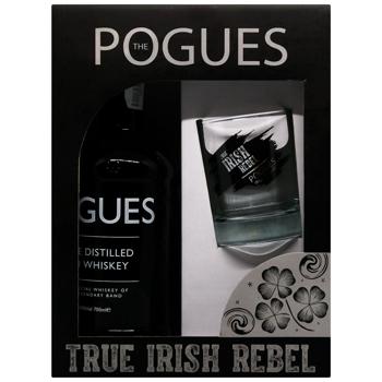 Набор Виски Pogues 0,7л + стакан - купить, цены на - фото 2