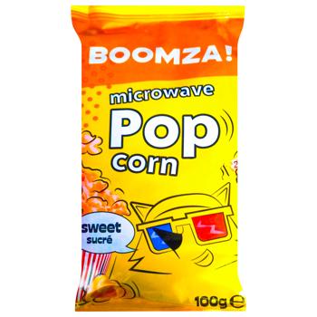 Boomza! Sweet Popcorn for Microwave Oven 100g